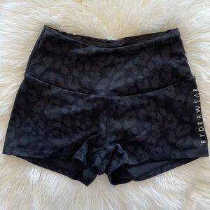 Ryderwear animal scrunch bum shorts